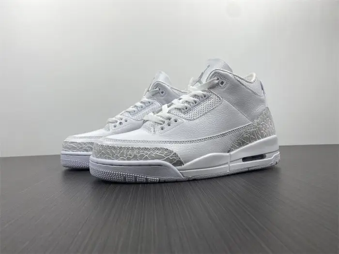 Jordan 3 Retro Pure White 2018 (PS) 