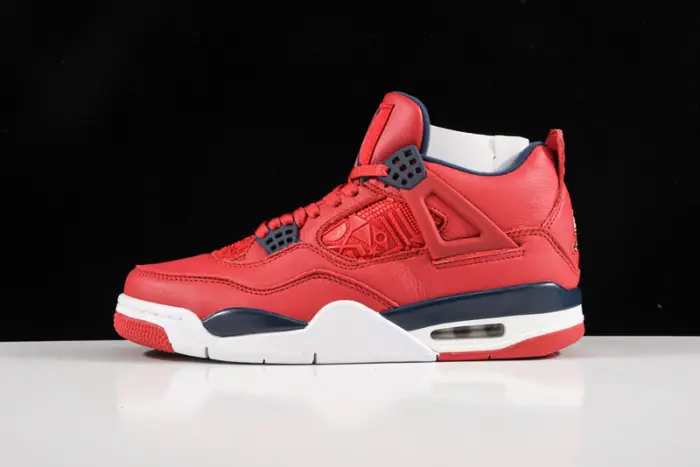 Air Jordan 4 IV Retro FIBA Gym Red Black White 