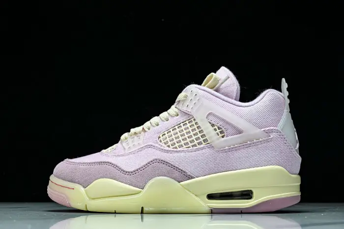 NIKE W AIR JORDAN 4 RETRO TEX 'Iced Carmine' 