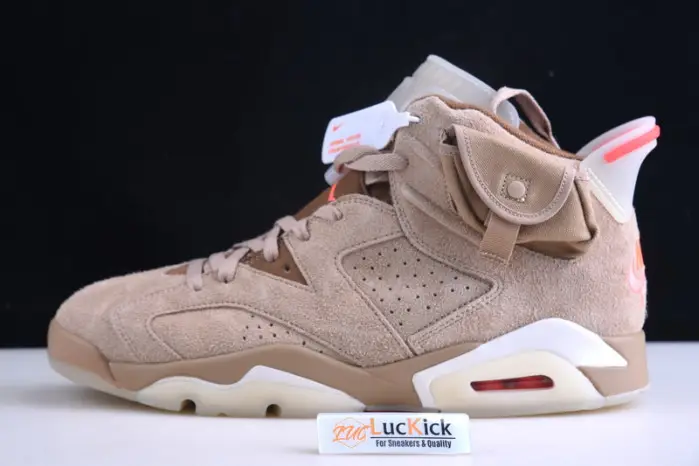 Jordan 6 Retro Travis Scott British Khaki 
