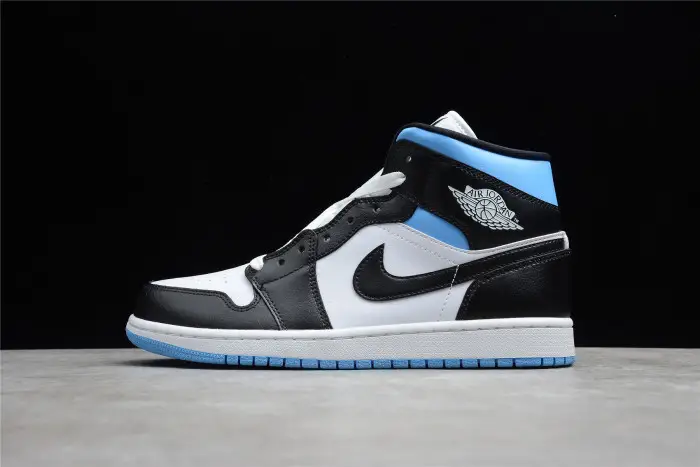 Jordan 1 Mid University Black White (W) 