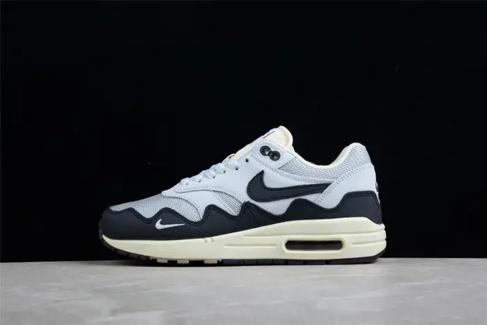 Patta x Nike Air Max 1 Black White Grey 