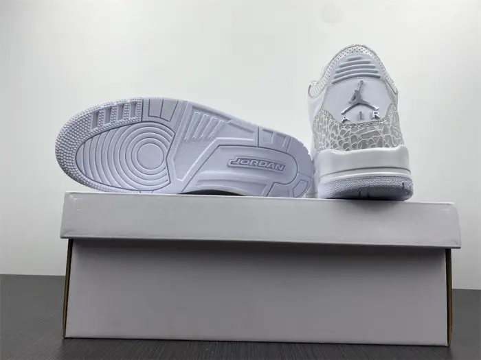 Jordan 3 Retro Pure White 2018 (PS) 