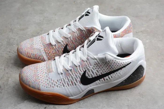 Nike Kobe 9 Elite Premium Low HTM Milan White Multi-Color 