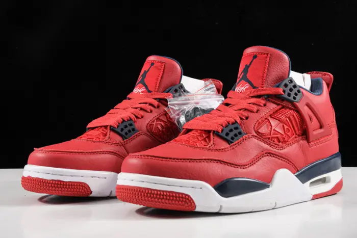 Air Jordan 4 IV Retro FIBA Gym Red Black White 