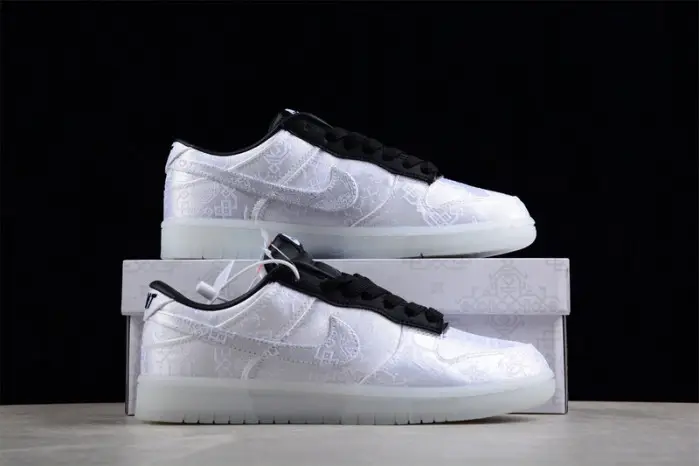 AIR FORCE 1 Clot x Fragment x Nike Dunk Low 