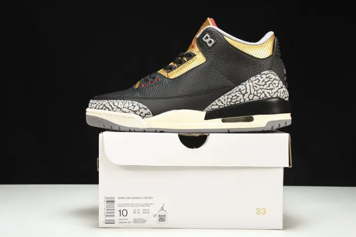 Air Jordan 3 Black Gold WMNS 