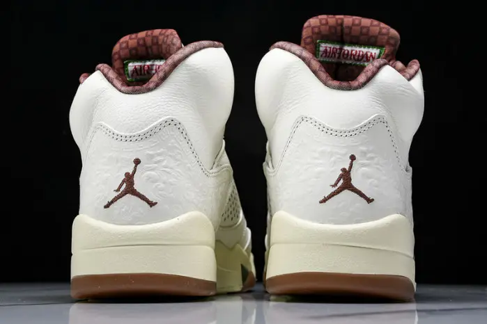 Air Jordan 5 "El Grito" Sail and Dark Pony 