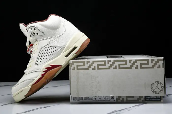 Air Jordan 5 "El Grito" Sail and Dark Pony 