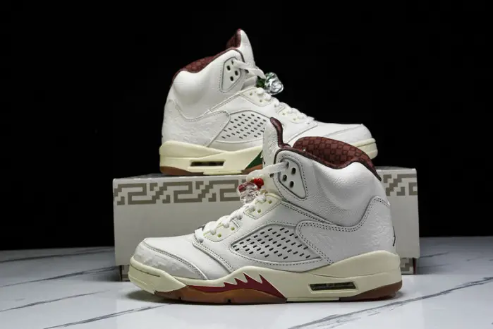 Air Jordan 5 "El Grito" Sail and Dark Pony 