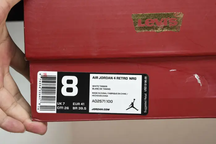 Levi’s x Air Jordan 4 Denim 