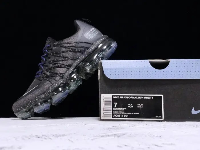 Nike Air VaporMax Run Utility Black Reflect Silver (W) 