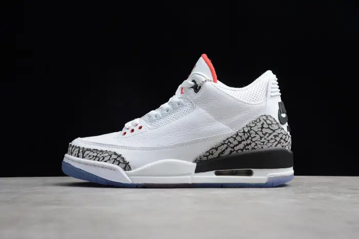 Jordan 3 Retro Free Throw Line White Cement 