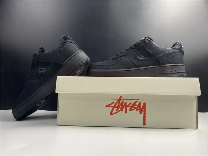 Nike Air Force 1 Low Stussy Black 