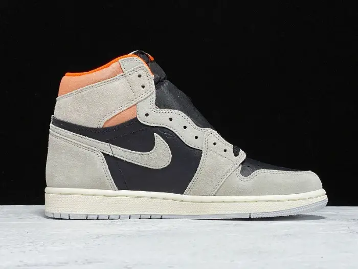 Jordan 1 Retro High Neutral Grey Hyper Crimson 