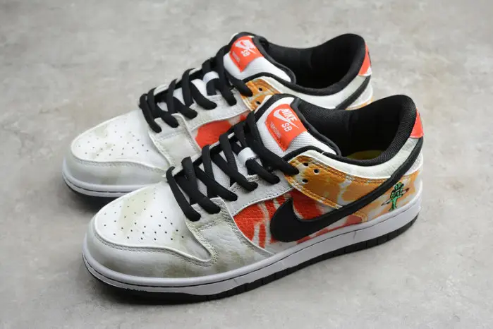 Nike SB Dunk Low Raygun Tie-Dye White 