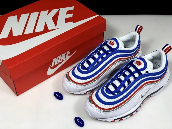 Nike Air Max 97 Game Royal Metallic Silver University Red 