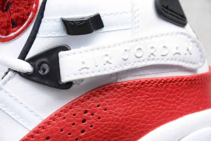 Jordan 6 Rings White University Red 