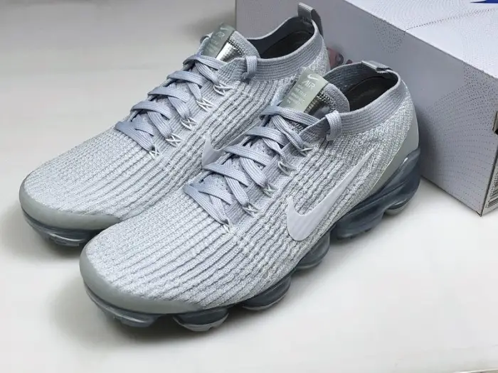 Nike Air VaporMax Flyknit 3 White Pure Platinum 