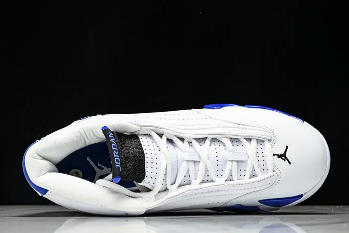AIR JORDAN 14 RETRO WHITE HYPER ROYAL 