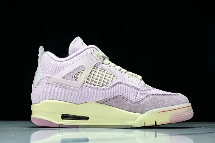 NIKE W AIR JORDAN 4 RETRO TEX 'Iced Carmine' 