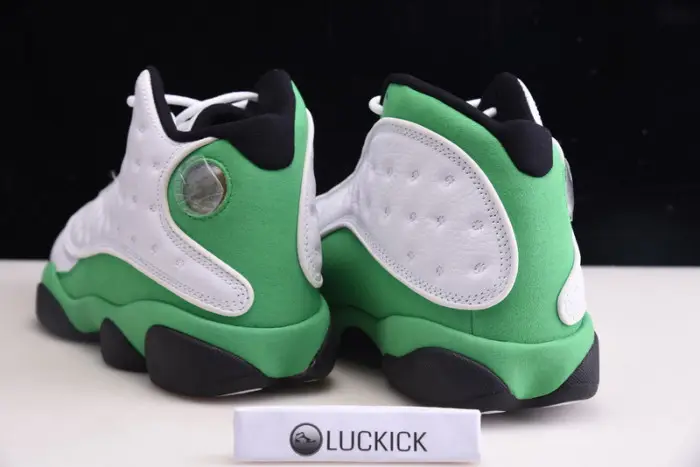 Jordan 13 Retro White Lucky Green 