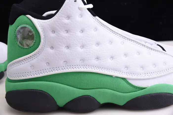 Jordan 13 Retro White Lucky Green 