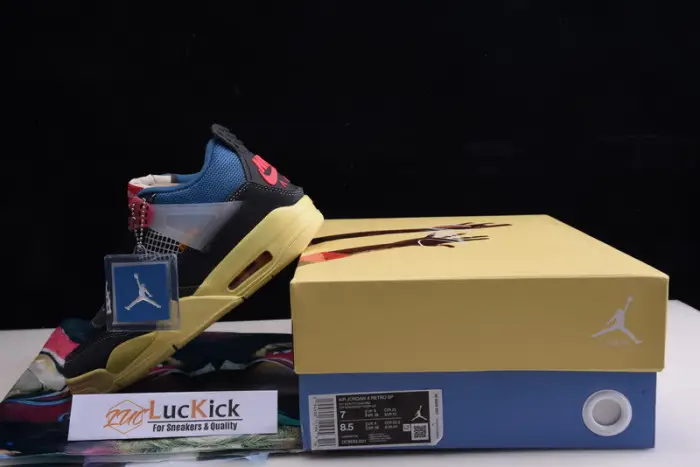Jordan 4 Retro Union Off Noir 