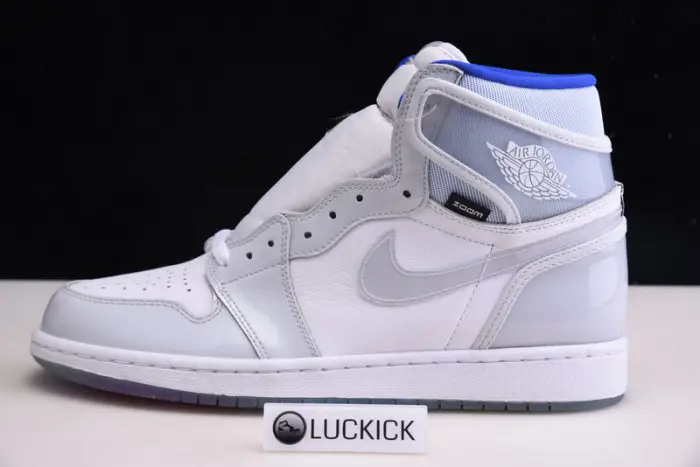 Jordan 1 Retro High Zoom White Racer Blue 