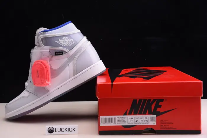 Jordan 1 Retro High Zoom White Racer Blue 