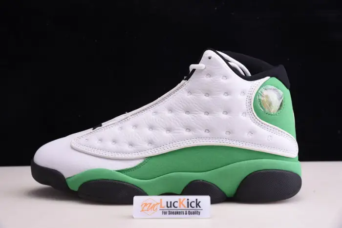 Jordan 13 Retro White Lucky Green 