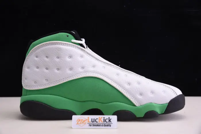 Jordan 13 Retro White Lucky Green 
