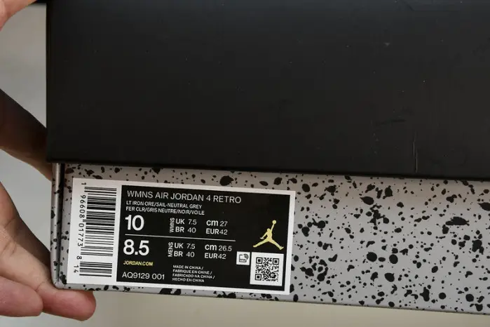 Air Jordan 4  Light Iron Ore” 