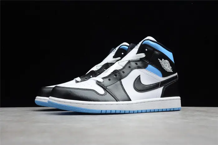 Jordan 1 Mid University Black White (W) 