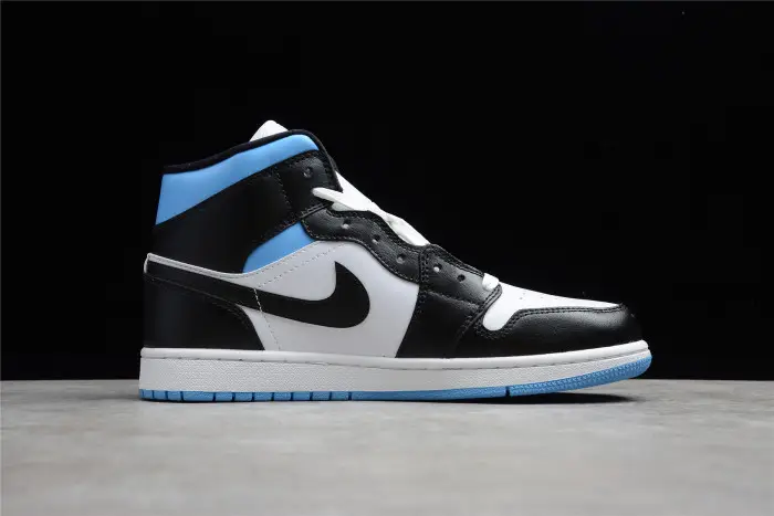 Jordan 1 Mid University Black White (W) 