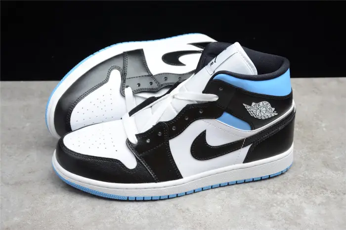 Jordan 1 Mid University Black White (W) 