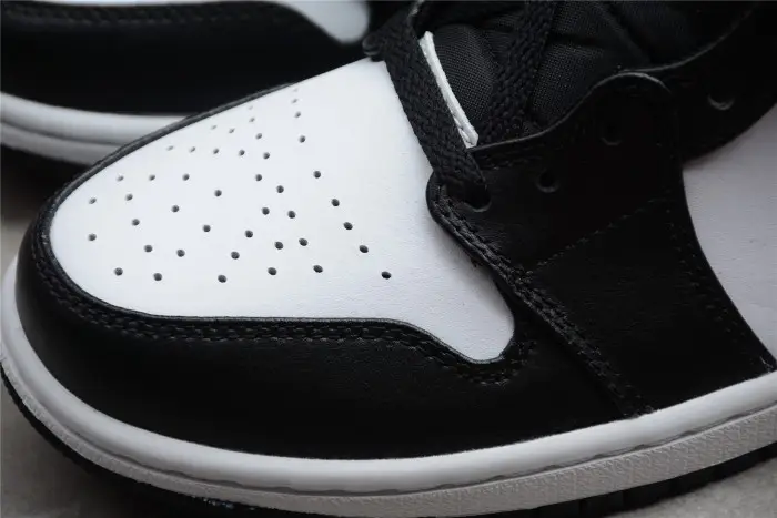 Jordan 1 Mid White Black Royal 
