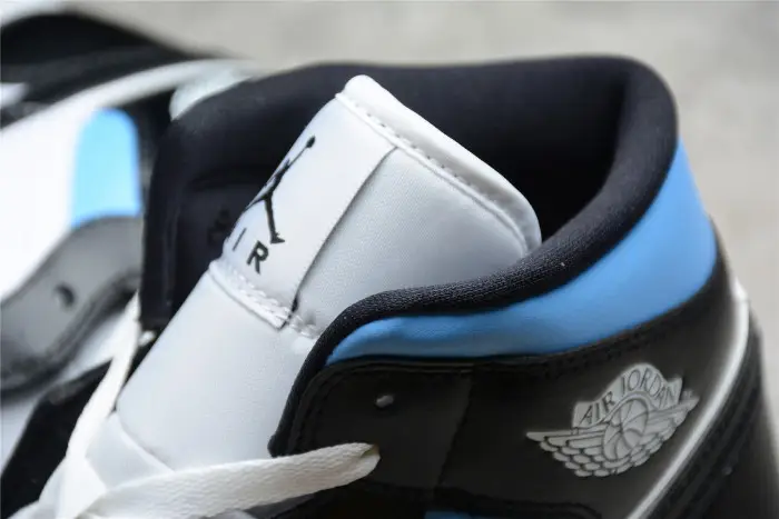 Jordan 1 Mid University Black White (W) 