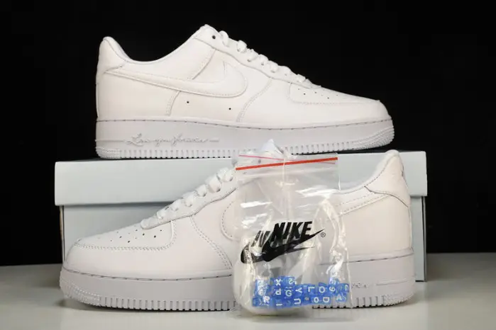 Nocta X Nike Air Force 1 07 Low Certified Lover Boy White 
