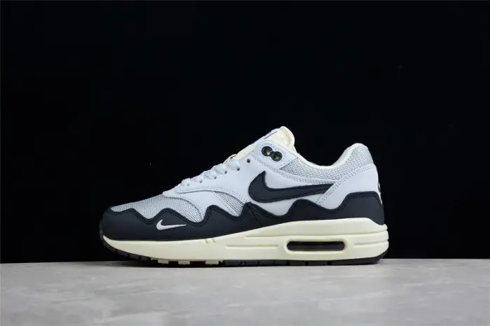 Patta x Nike Air Max 1 Black White Grey 