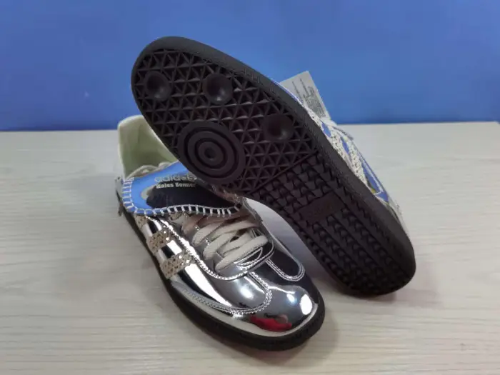 WALES BONNER x AD Originals Samba Silver 