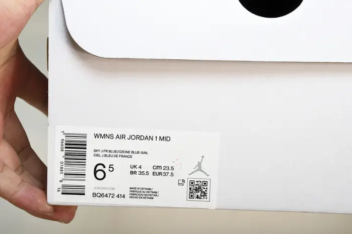 Air Jordan 1 Mid“Sky J French Blue” 