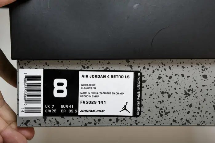 Air Jordan 4 Retro  "Military Blue" 
