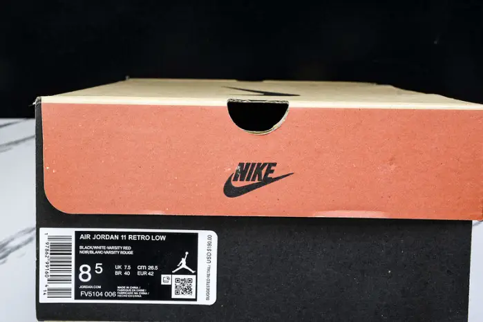 Air Jordan 11 Low “Bred” 