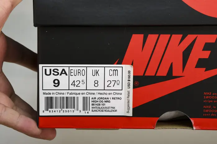 AIR JORDAN 1 RETRO HIGH OG NRG RUST PINK 