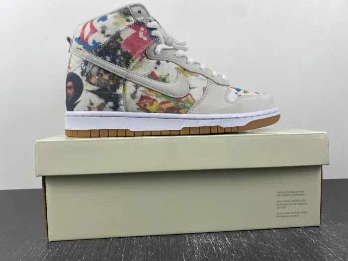 Nike SB Dunk High “Rammellzee” 