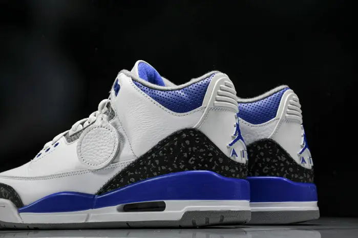 Jordan 3 Retro White Royal Blue 