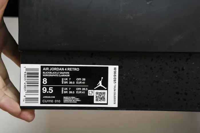Jordan 4 Retro Black Cat 