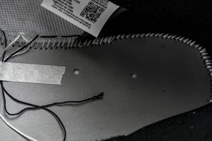 Air Jordan 1 Travis Scott Blank Black Barb  Cap Leather 