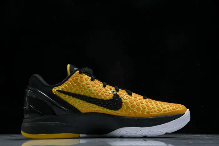 NIKE KOBE 6 PROTRO “LIGHTBULB” BLACK YELLOW 